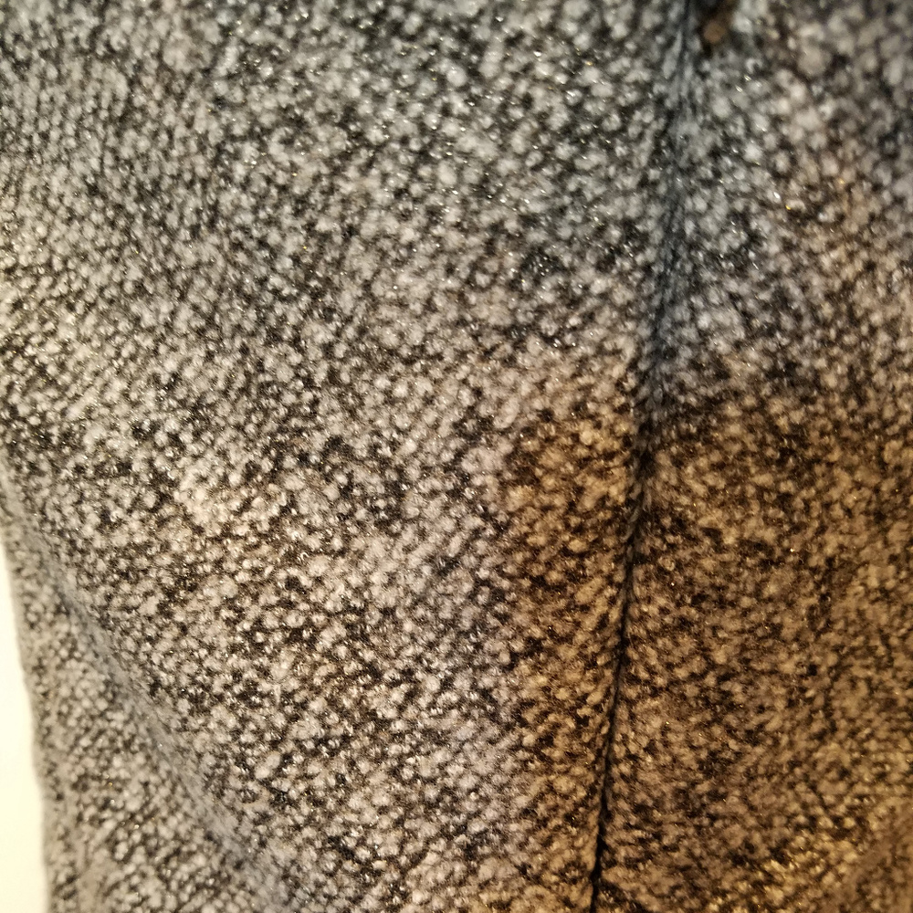 BEBE - Tweed Peplum Suit top sleeveless - Picture 3 of 8